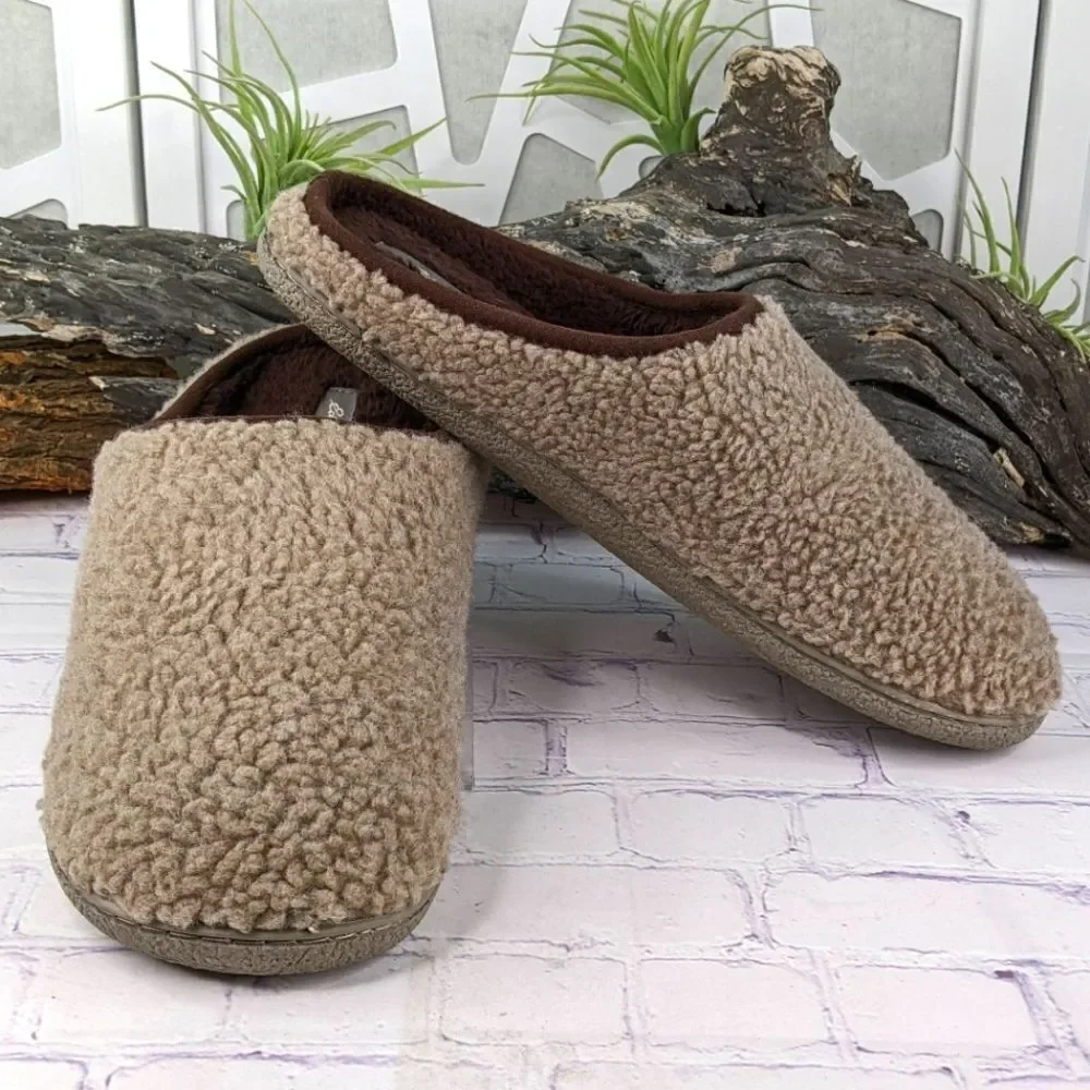 Eddie Bauer Sherpa Clog Slippers - Size XL (12-13)